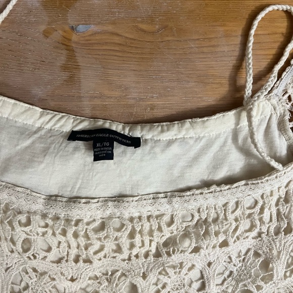 Sz XL crochet American eagle top - Picture 2 of 2